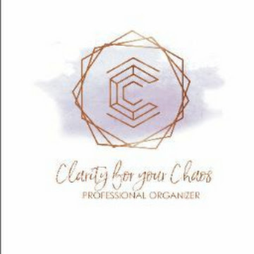 The logo for clarity for your chains professional organizer.