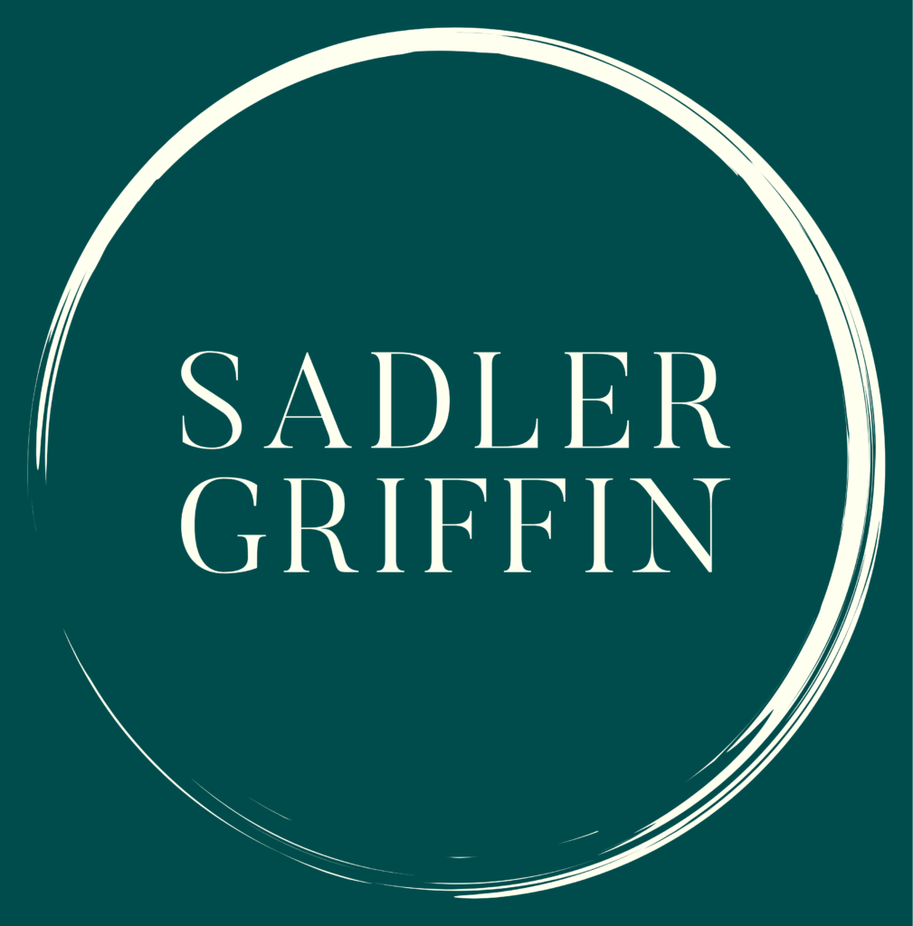 The logo for saddler griffin