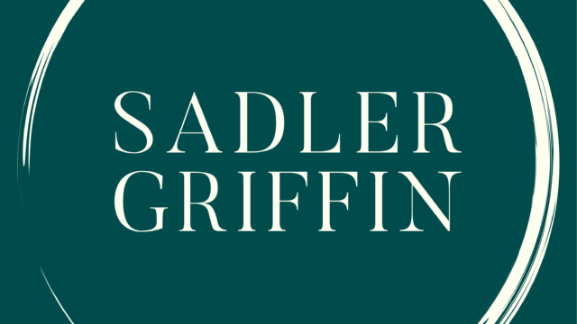 The logo for saddler griffin