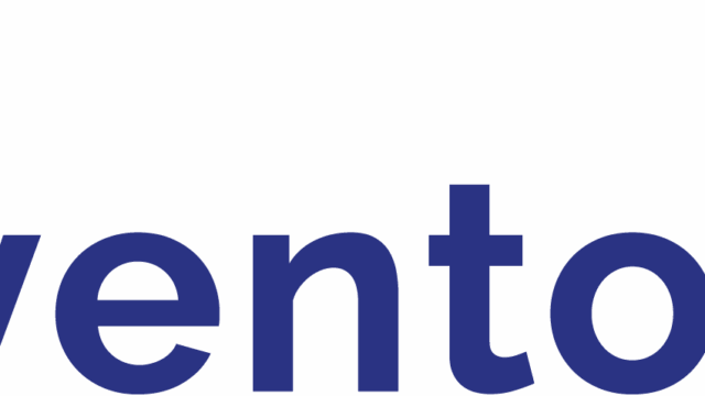 The Ventobot logo features a blue stylized "V" with a green teardrop shape above it, followed by the word "ventobot" in blue lowercase letters.