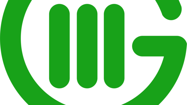 Green stylized "MG" logo inside a circle, with the name "MATHEW GAHM" in black capital letters below.